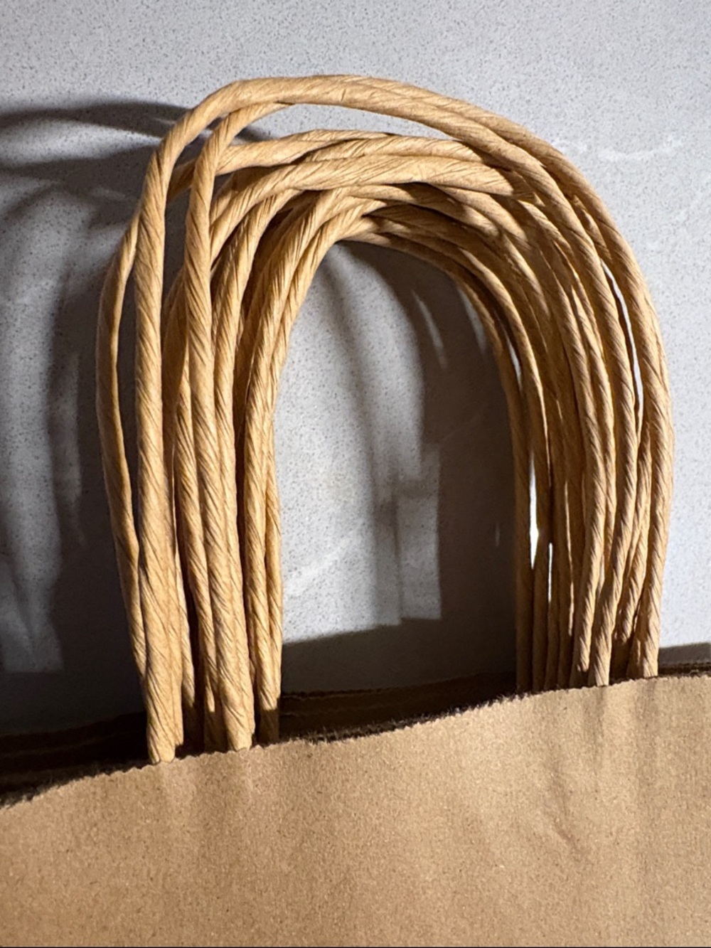 NEW Lot of 20x “Thank You” + Heart Medium Paper Gift Bags w/ Handles Brown/Black - Picture 7 of 10